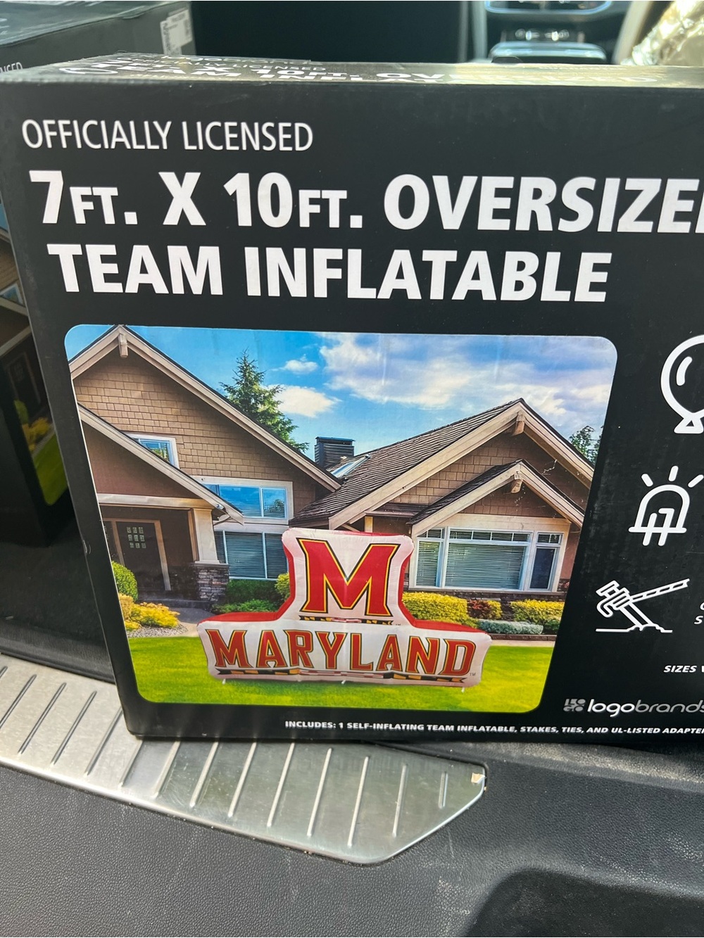 NCAA Maryland Red Gold Team Inflatable these are awesome very big!